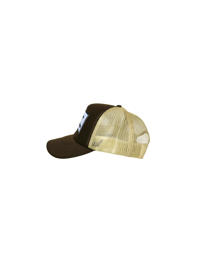 Chocolate X Tan Trucker Hat