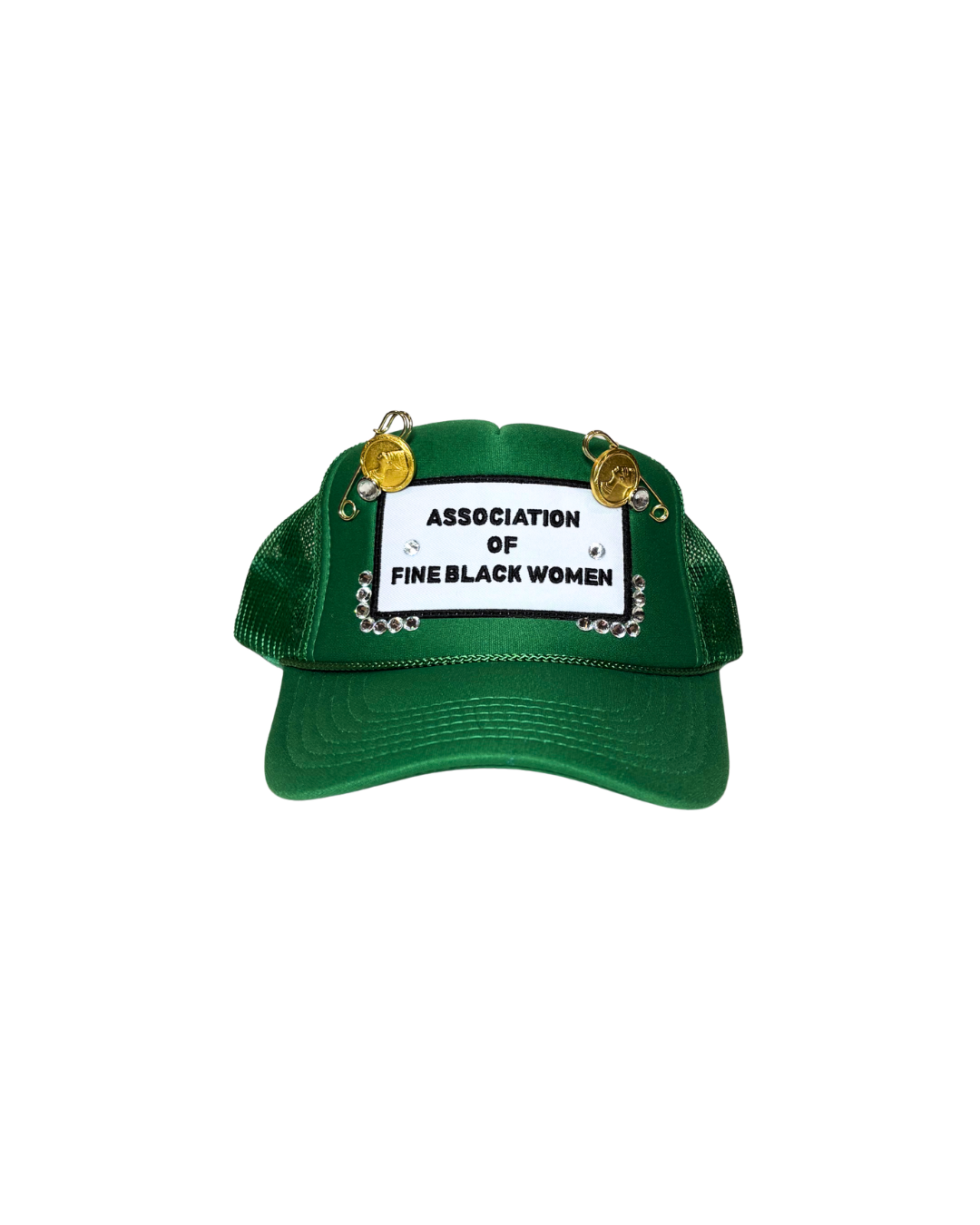 Bossed Up Kelly Green X Kelly Green Trucker Hat