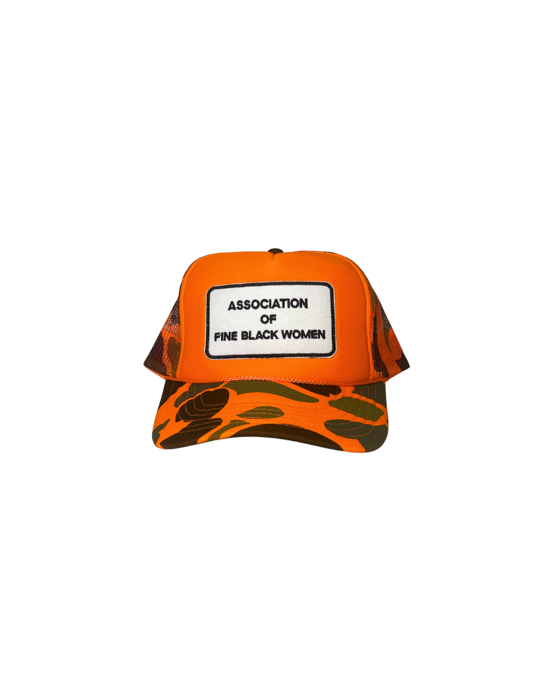 Orange Camo  X Orange Camo Trucker Hat