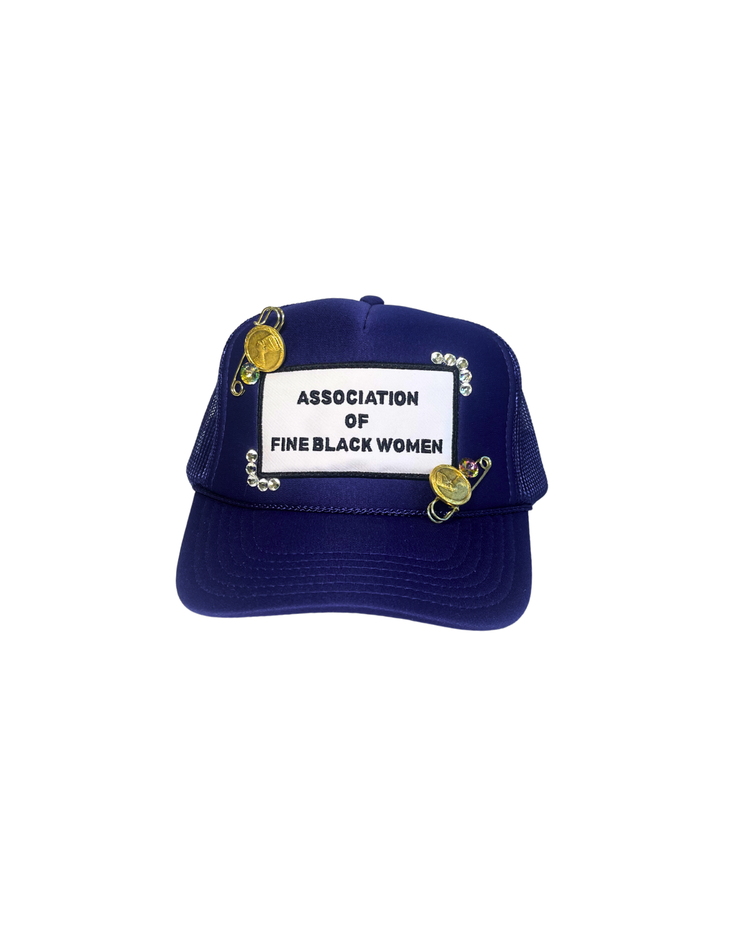 Bossed Up Purple X Purple Trucker Hat