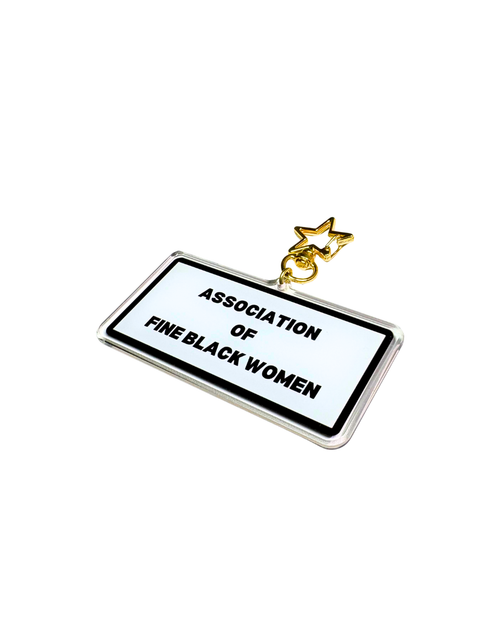 Association of Fine Black Women Key Chain