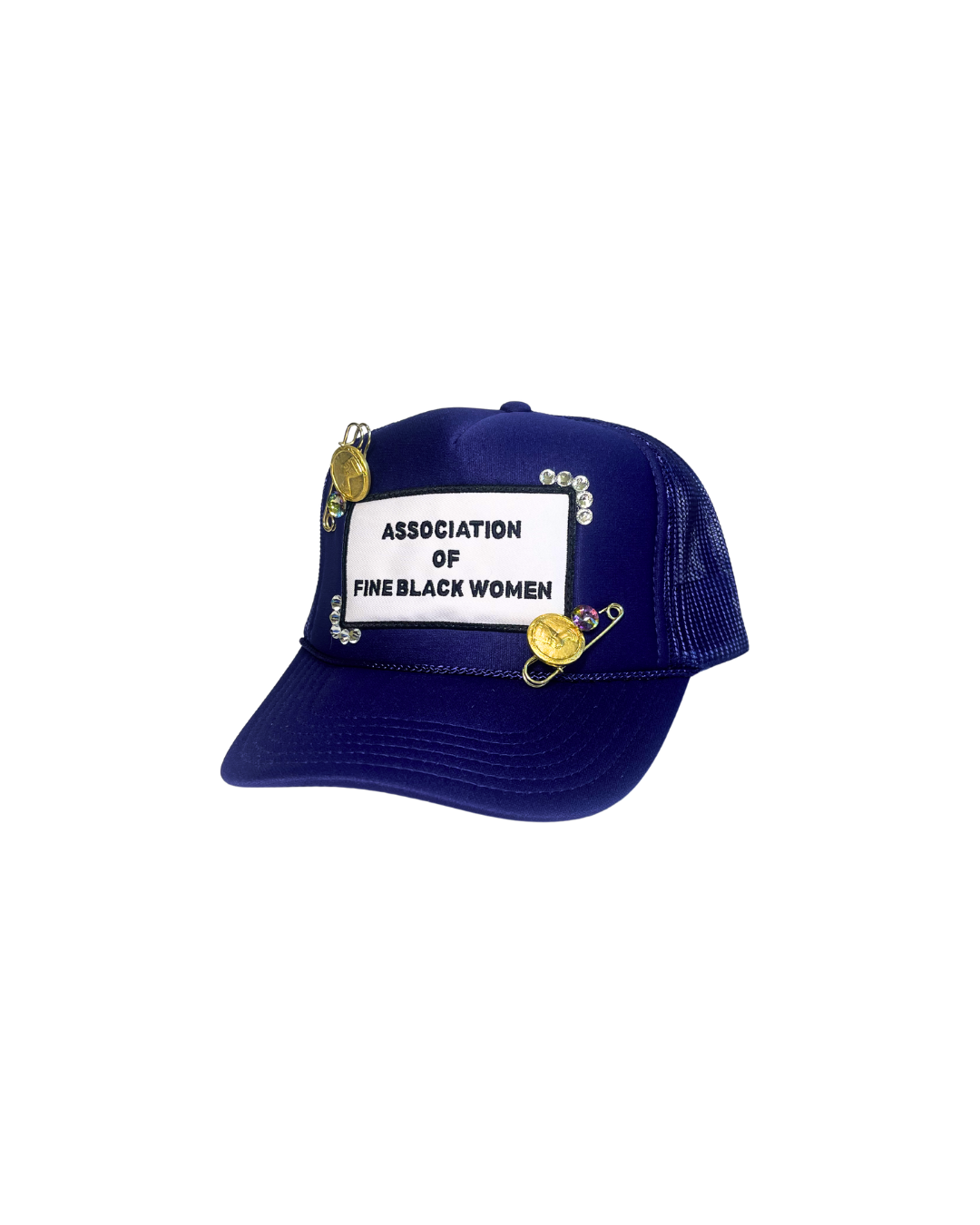 Bossed Up Purple X Purple Trucker Hat