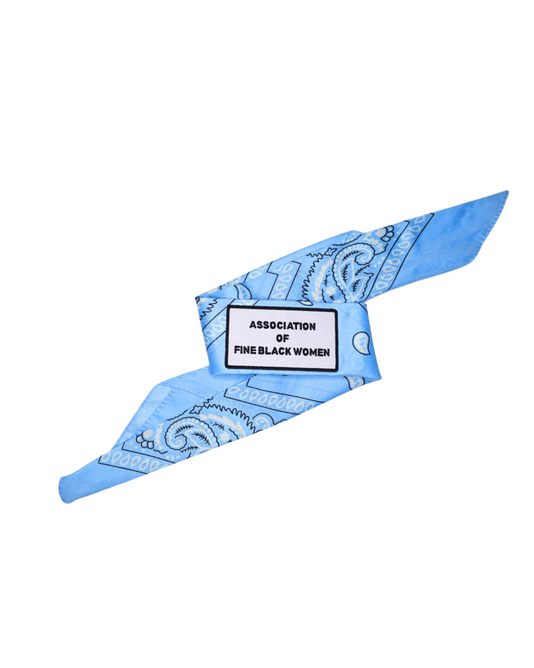 POWDER BLUE BANDANA