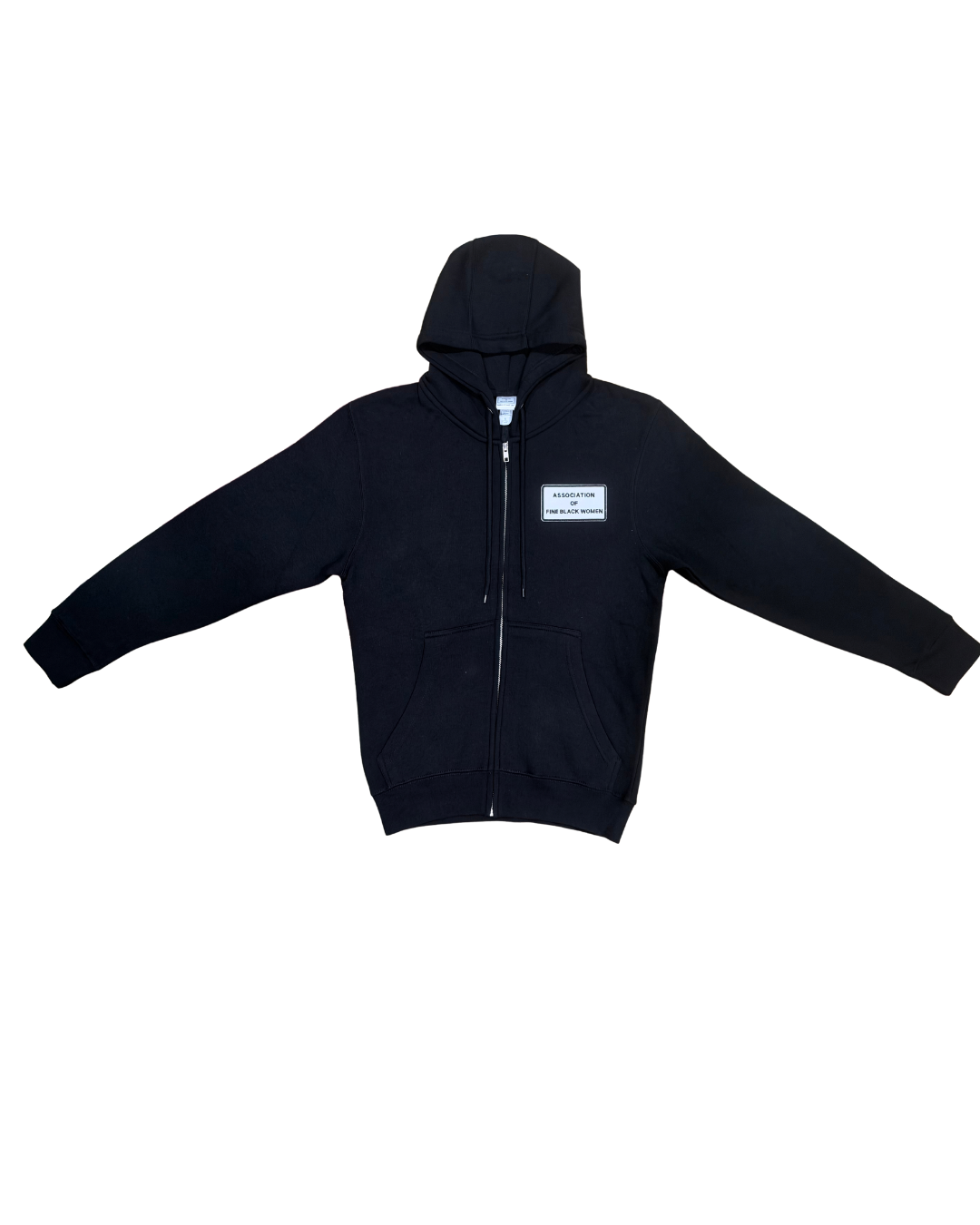 Black Zip-Up Hoodie